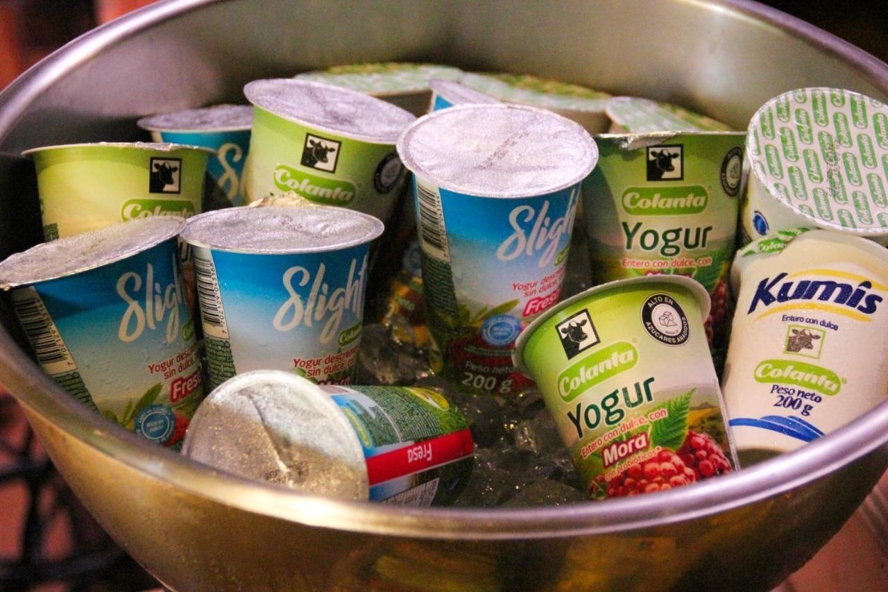 Hotel Park10 Medellín Eksteriør billede Yogurt